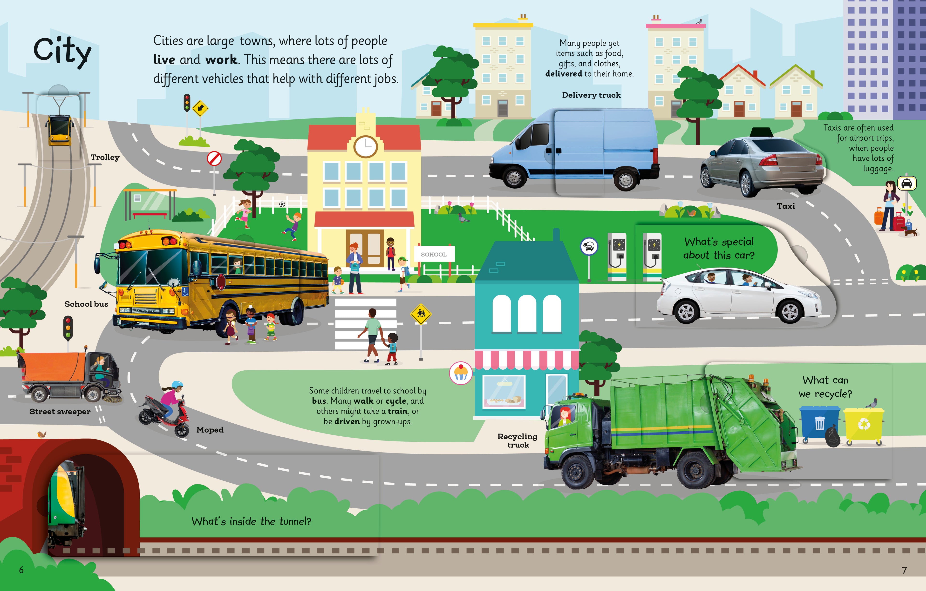 My Very Important Lift-the-Flap Book: Vehicles and Things That Go-image