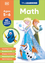 Disney Learning Math (Ages 5-6) jacket image