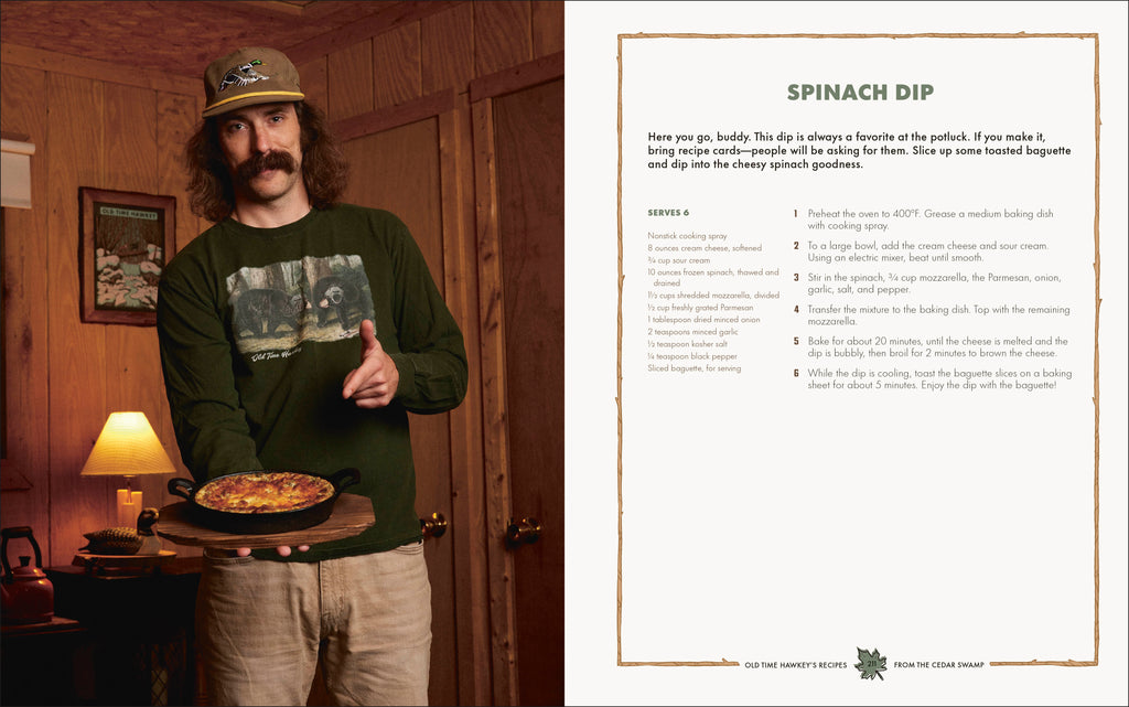 Old Time Hawkey's Recipes from the Cedar Swamp-Spread, Image, (PRHC, Design, Do, Not, Use)-9