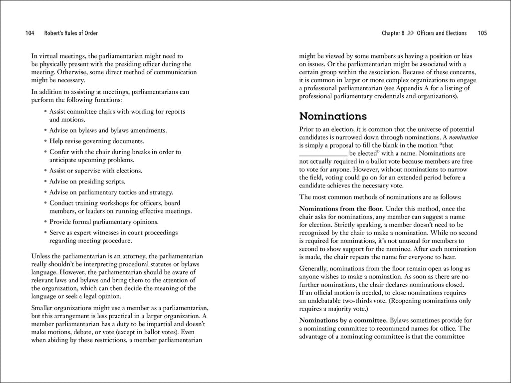 Robert's Rules of Order Fast Track-Spread, Image, (PRHC, Design, Do, Not, Use)-4