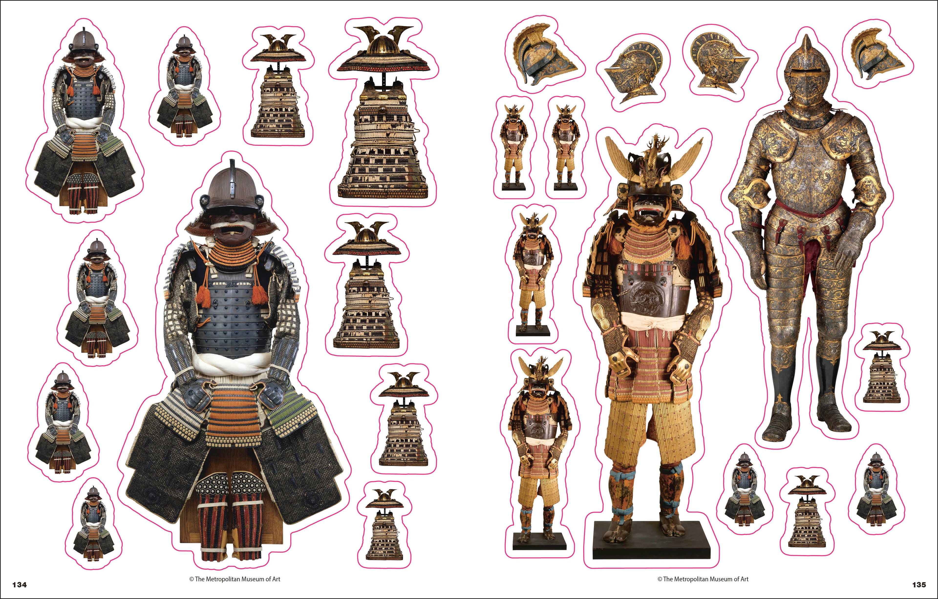 The Met Collector's Sticker Anthology-Spread, Image, (PRHC, Design, Do, Not, Use)-5