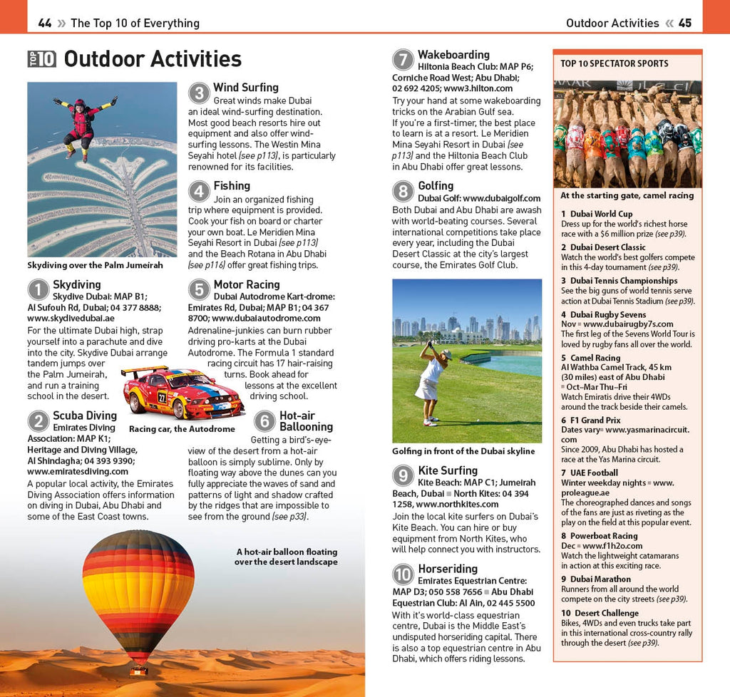 DK Top 10 Dubai and Abu Dhabi