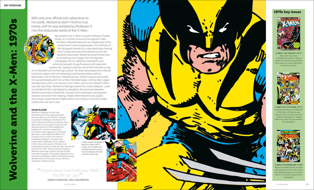 Wolverine the Ultimate Guide-Spread, Image, (PRHC, Design, Do, Not, Use)-4