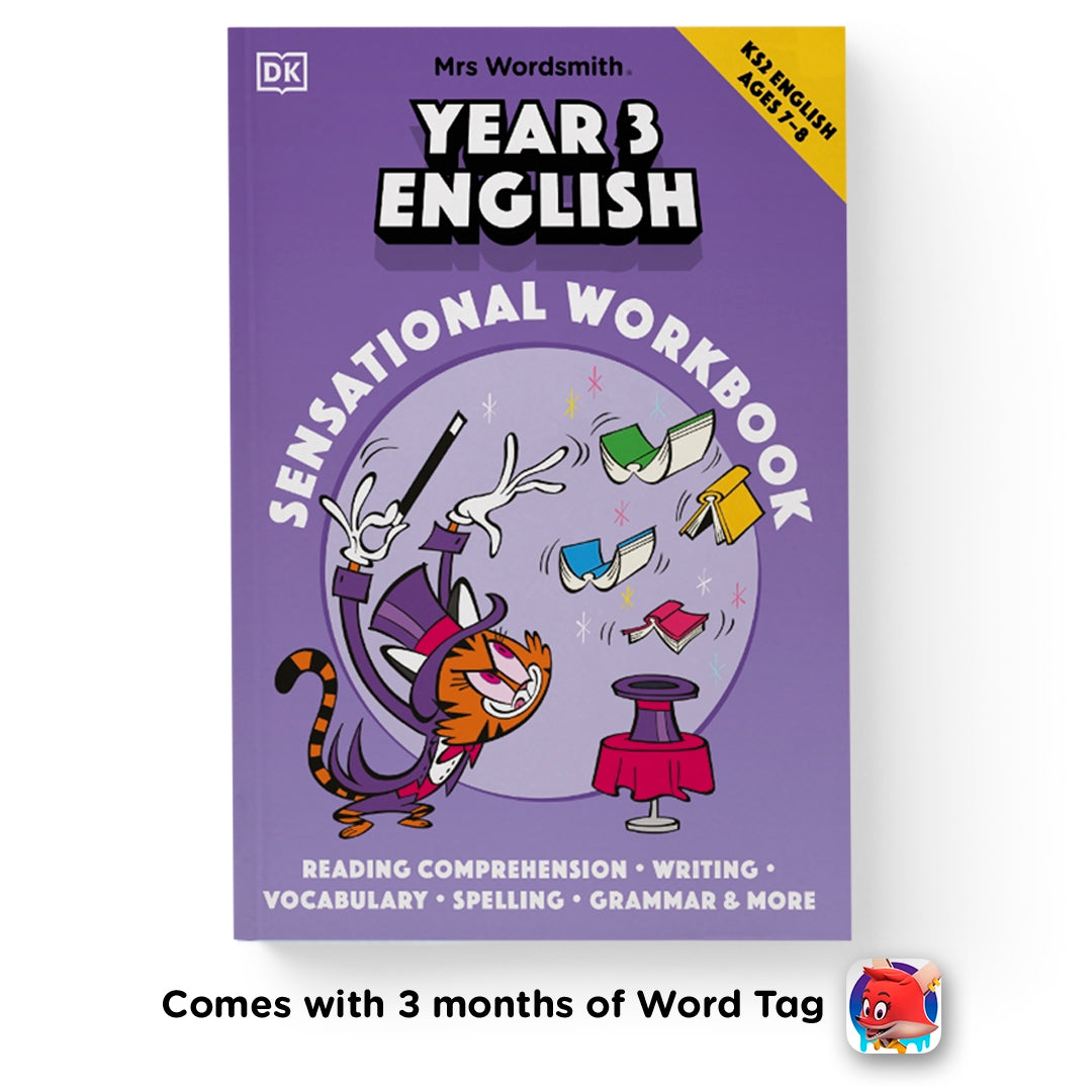 Mrs Wordsmith Year 3 English Sensational Workbook, Ages 7–8 (Key Stage 2) spread 2