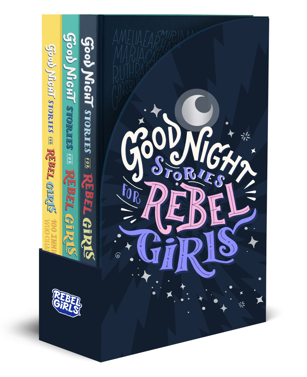 Good Night Stories for Rebel Girls 3-Book Gift Set jacket
