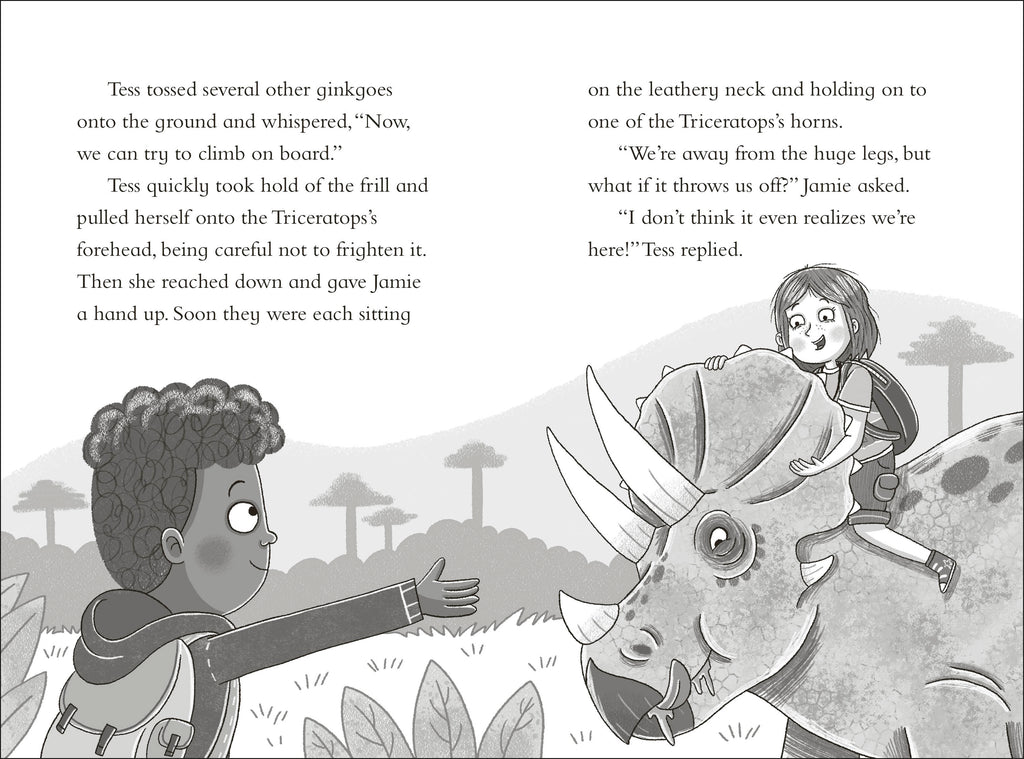 Dinosaur Club: A Triceratops Charge-Spread, Image, (PRHC, Design, Do, Not, Use)-6