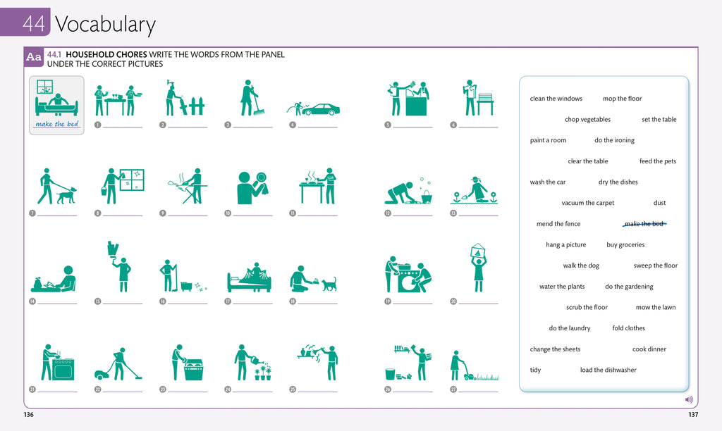 English for Everyone: Level 2: Beginner, Practice Book