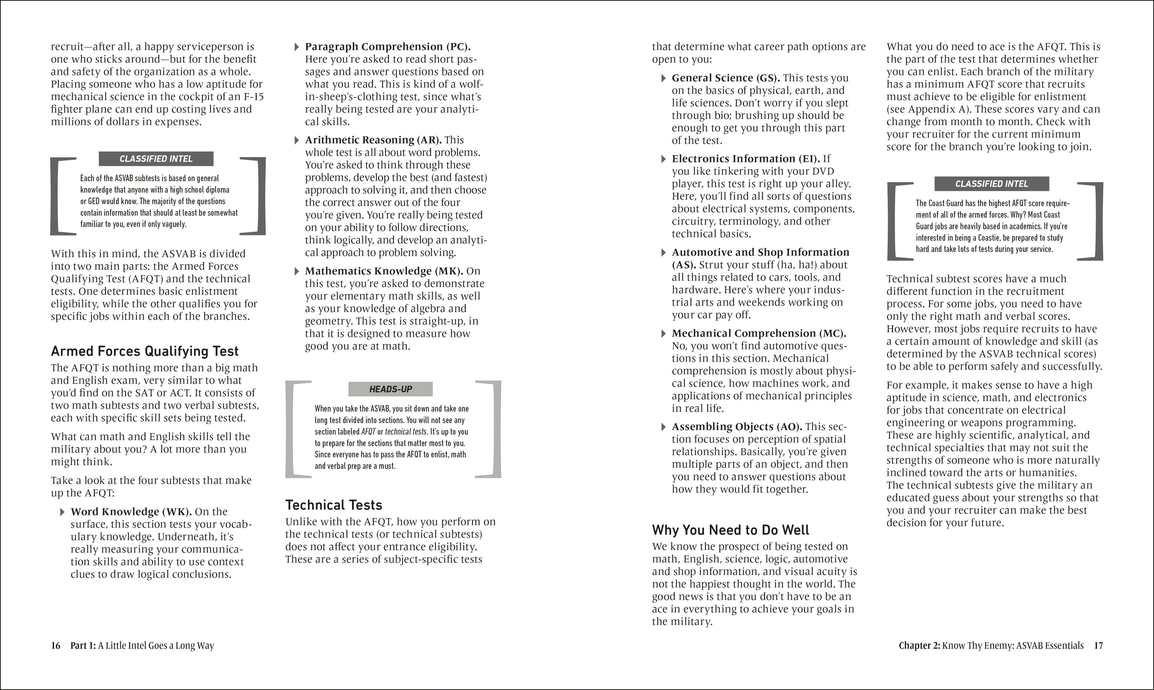The ASVAB