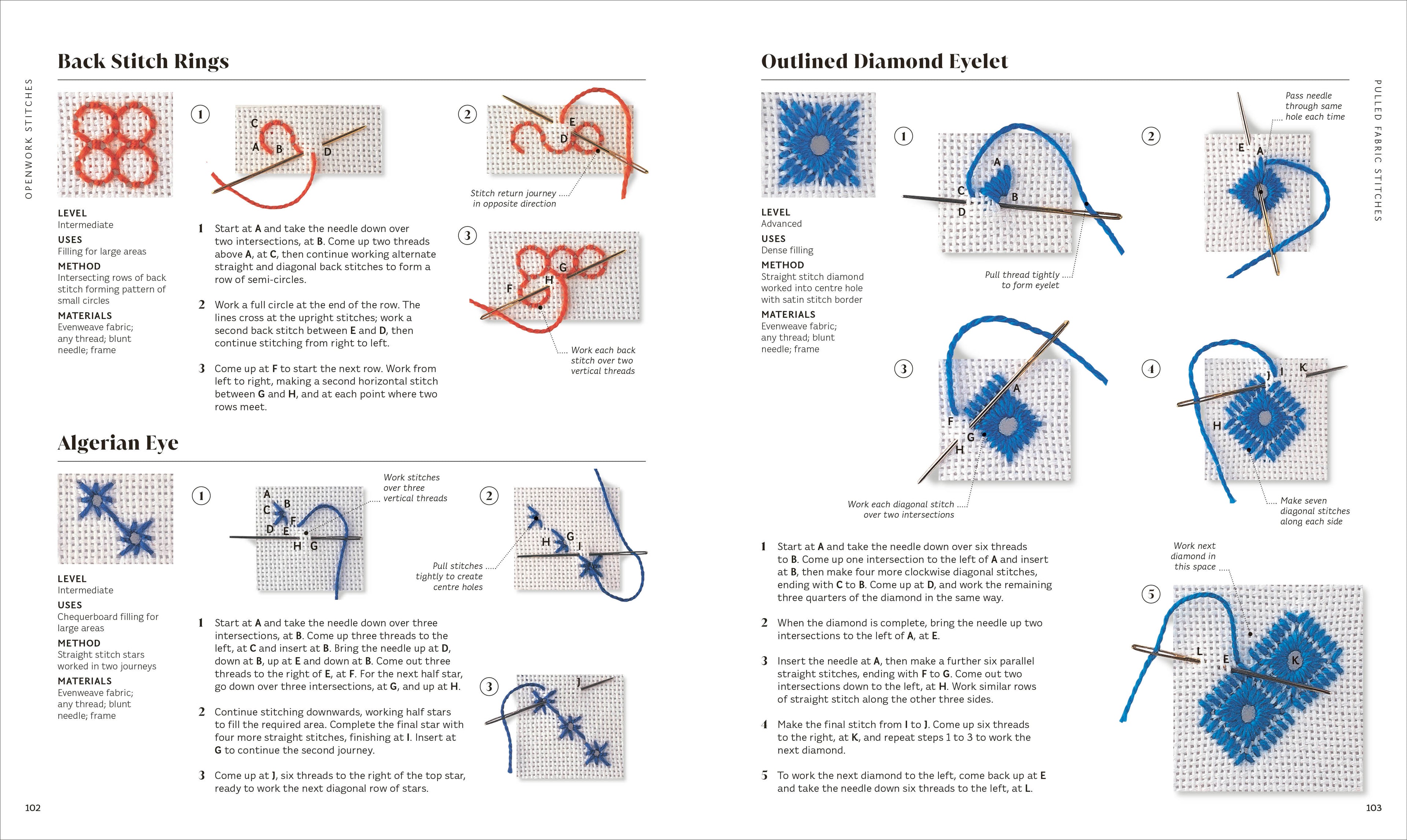 Embroidery Stitches Step-by-Step-spread image