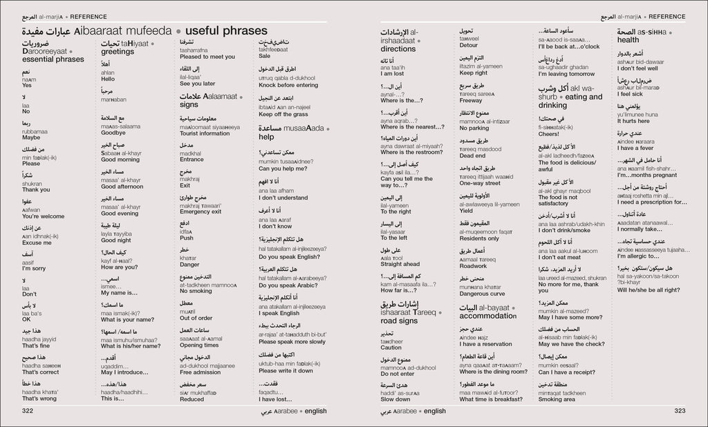 Arabic–English Bilingual Visual Dictionary