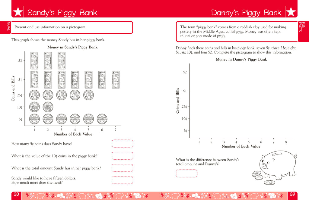 DK Workbooks: Money Math, Third Grade