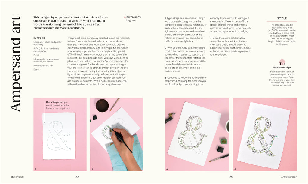 The Calligraphy Book-Spread, Image, (PRHC, Design, Do, Not, Use)-4