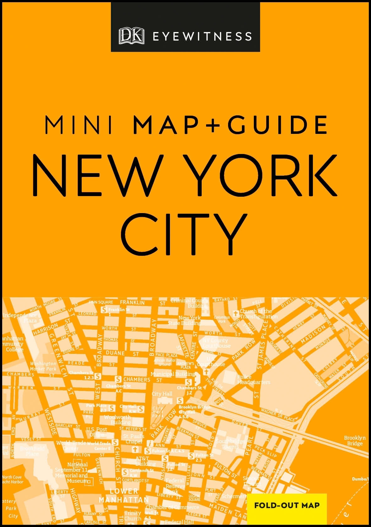 DK New York City Mini Map and Guide jacket