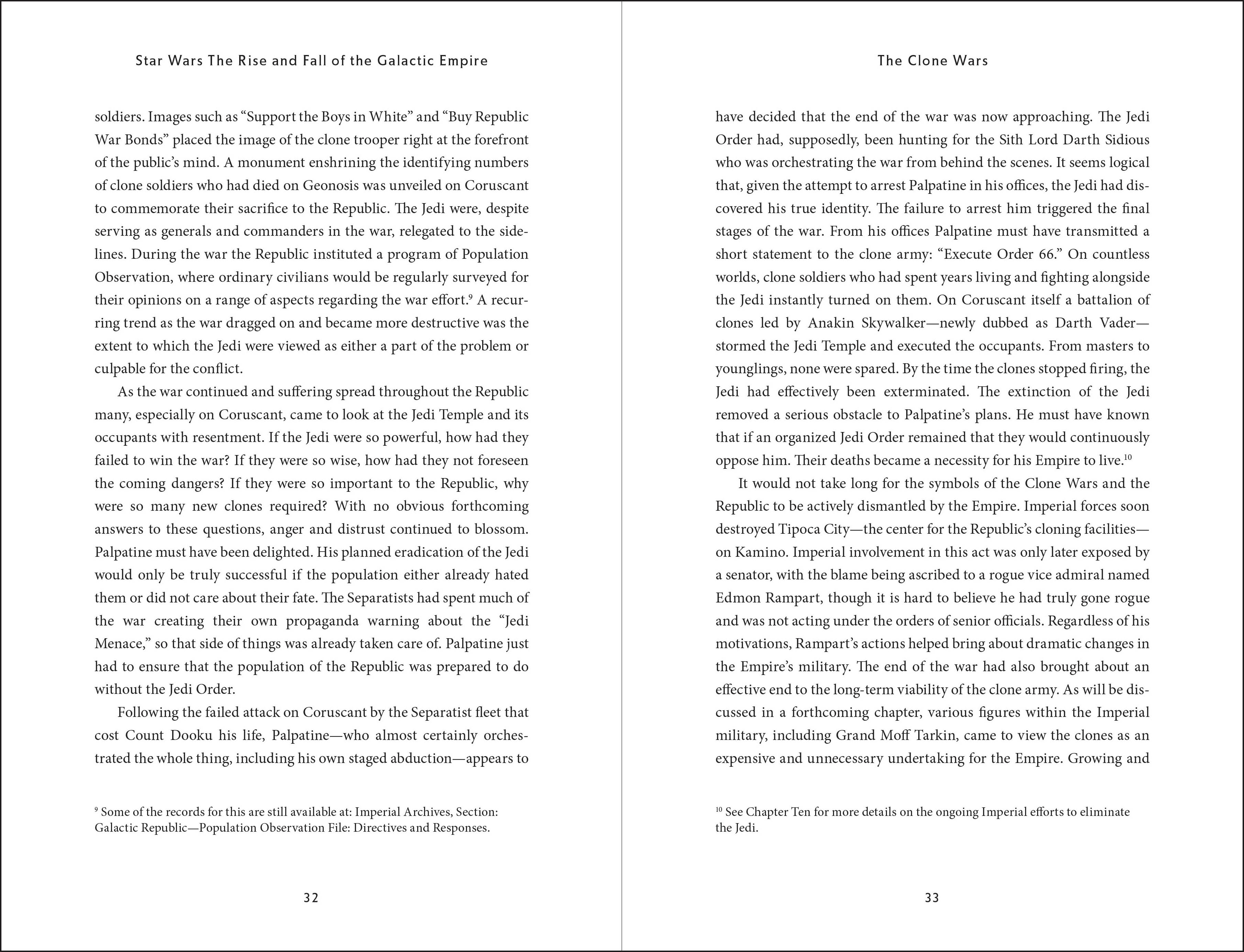 Star Wars The Rise and Fall of the Galactic Empire-Spread, Image, (PRHC, Design, Do, Not, Use)-6