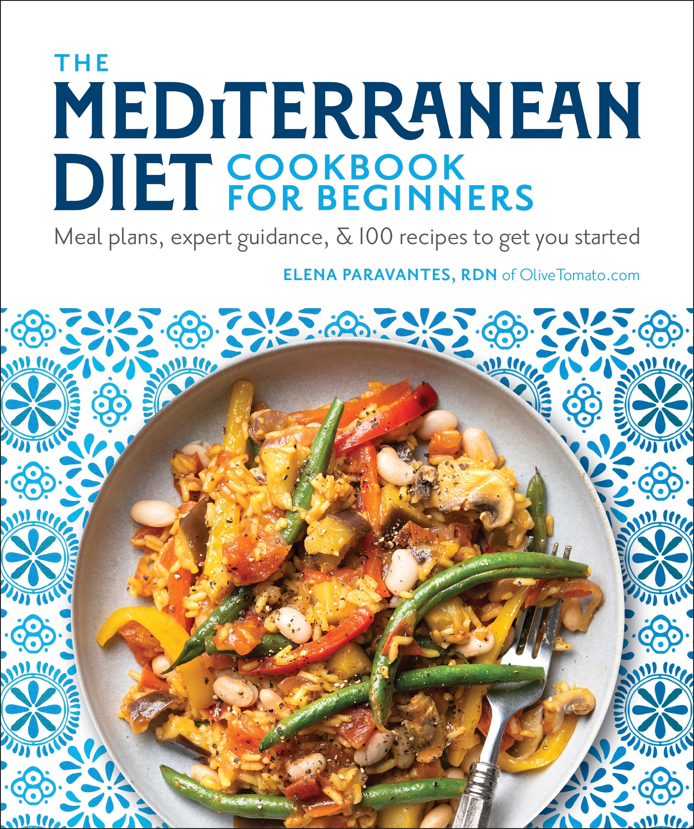 The Mediterranean Diet Cookbook for Beginners jacket