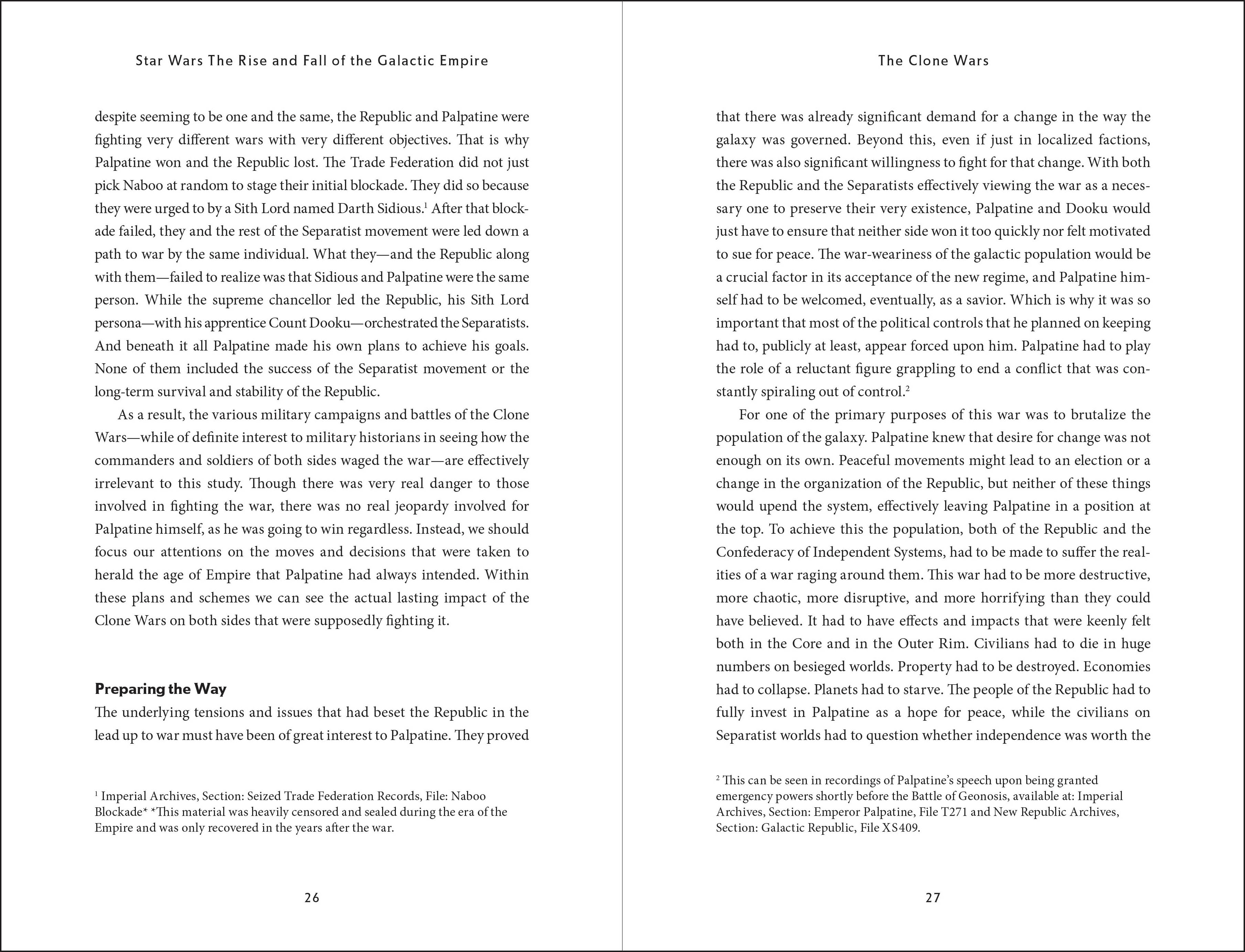 Star Wars The Rise and Fall of the Galactic Empire-Spread, Image, (PRHC, Design, Do, Not, Use)-3