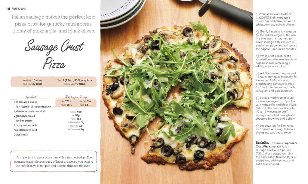 The Deliciously Keto Cookbook