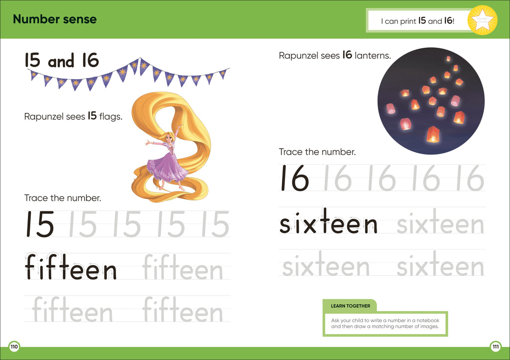 9780241763858-Disney Learning Big Workbook Ages 6-7 (Year 2)-Spread Image-3