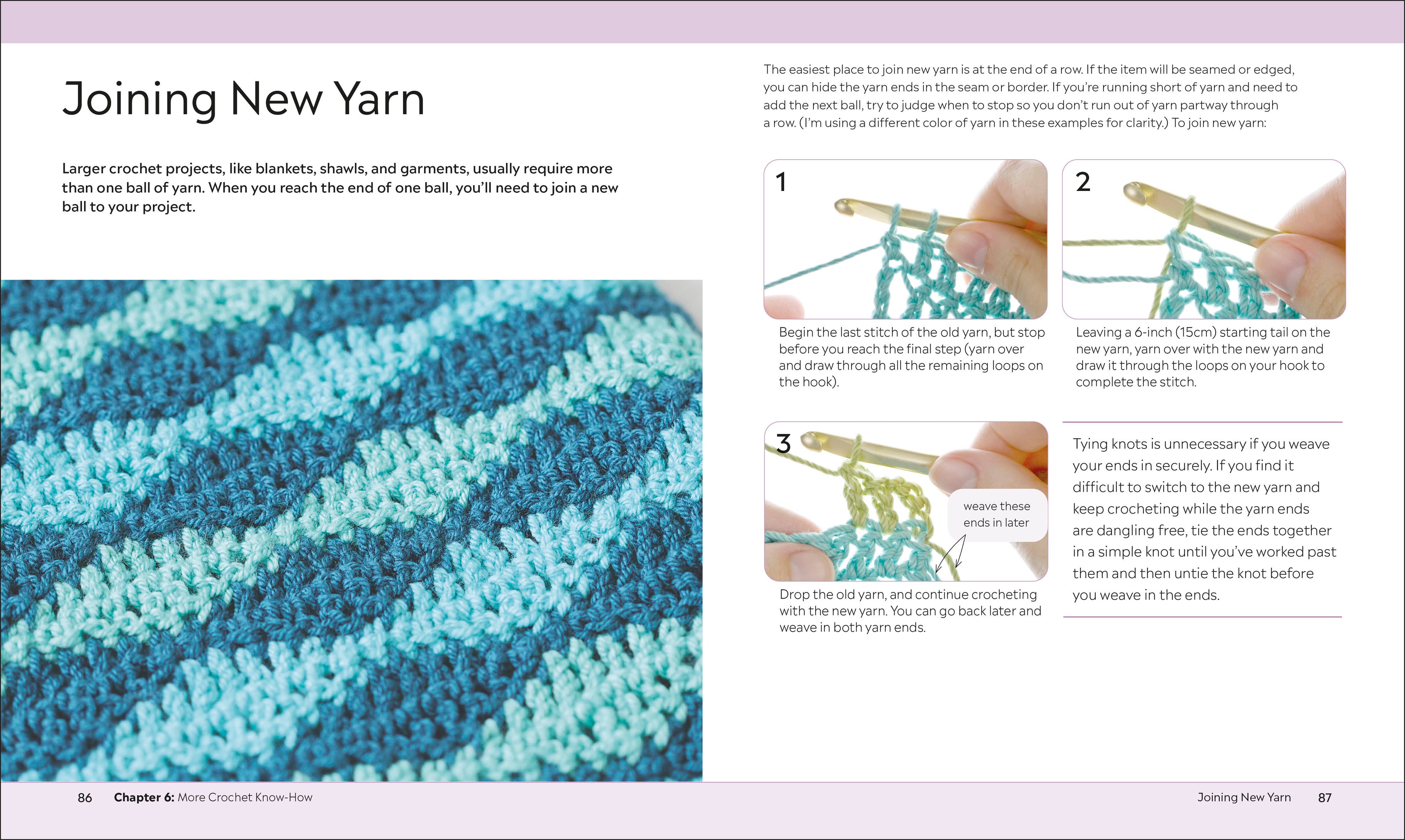 Everyday Crochet: The Complete Beginner's Guide-Spread, Image, (PRHC, Design, Do, Not, Use)-2