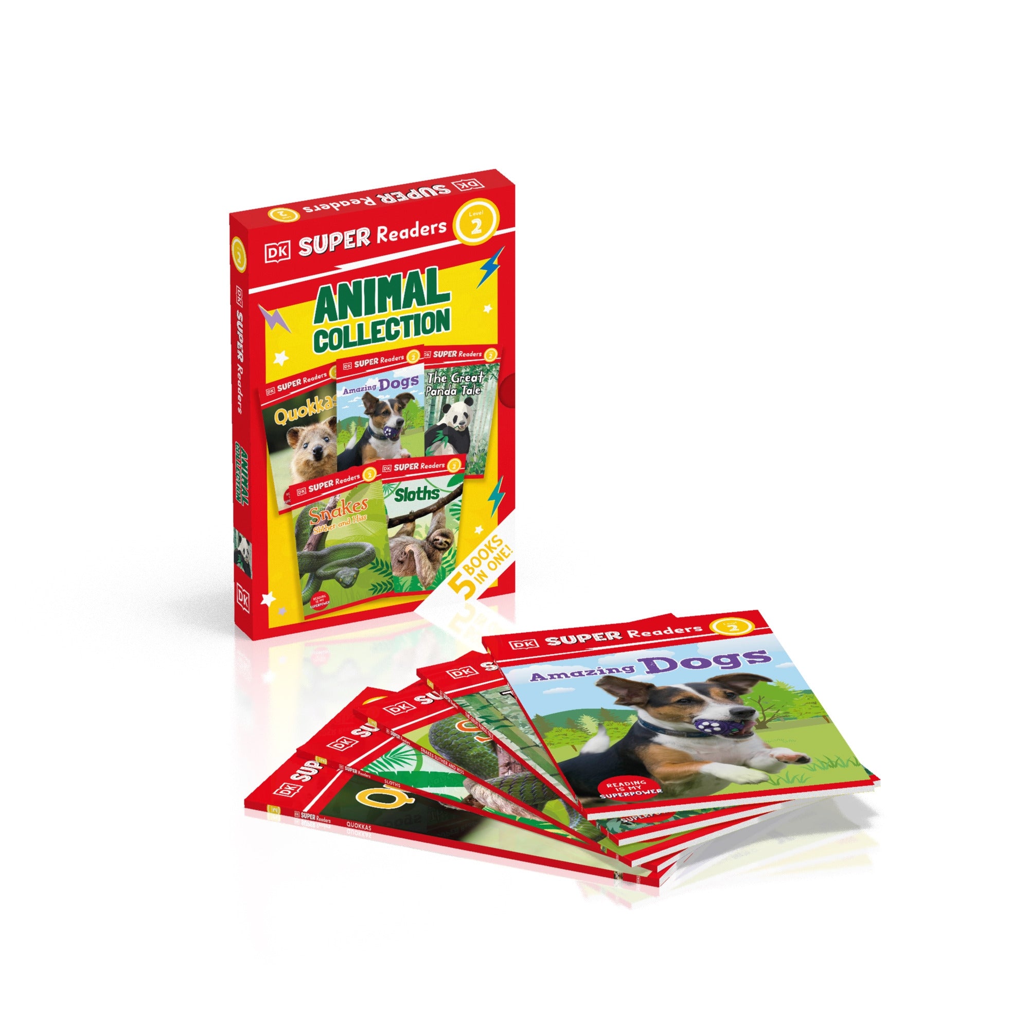 DK Super Readers Level 2 box set jacket image