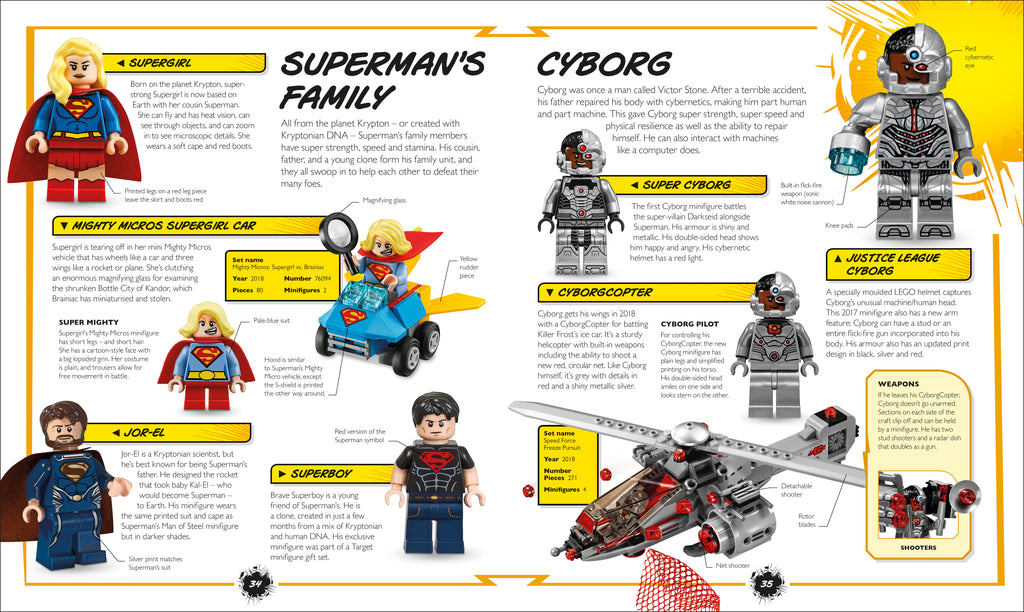 LEGO DC Comics Super Heroes Visual Dictionary