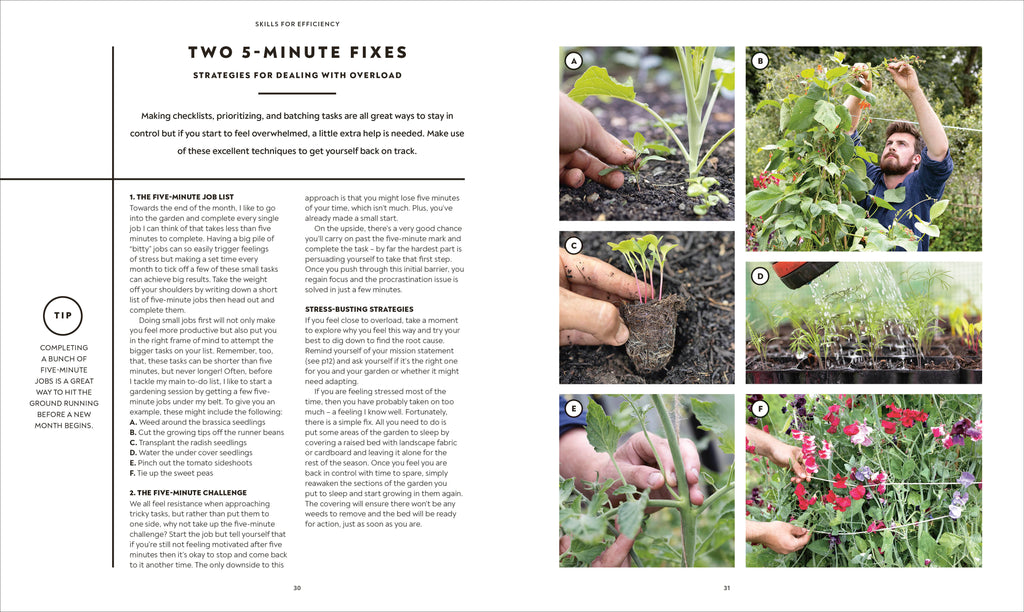 The Vegetable Grower's Handbook-spread image