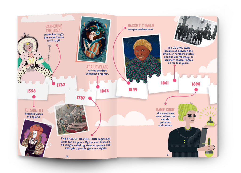 The Rebel Girls Handbook-spread image