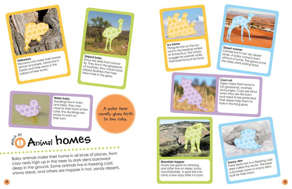 Ultimate Sticker Book: Baby Animals