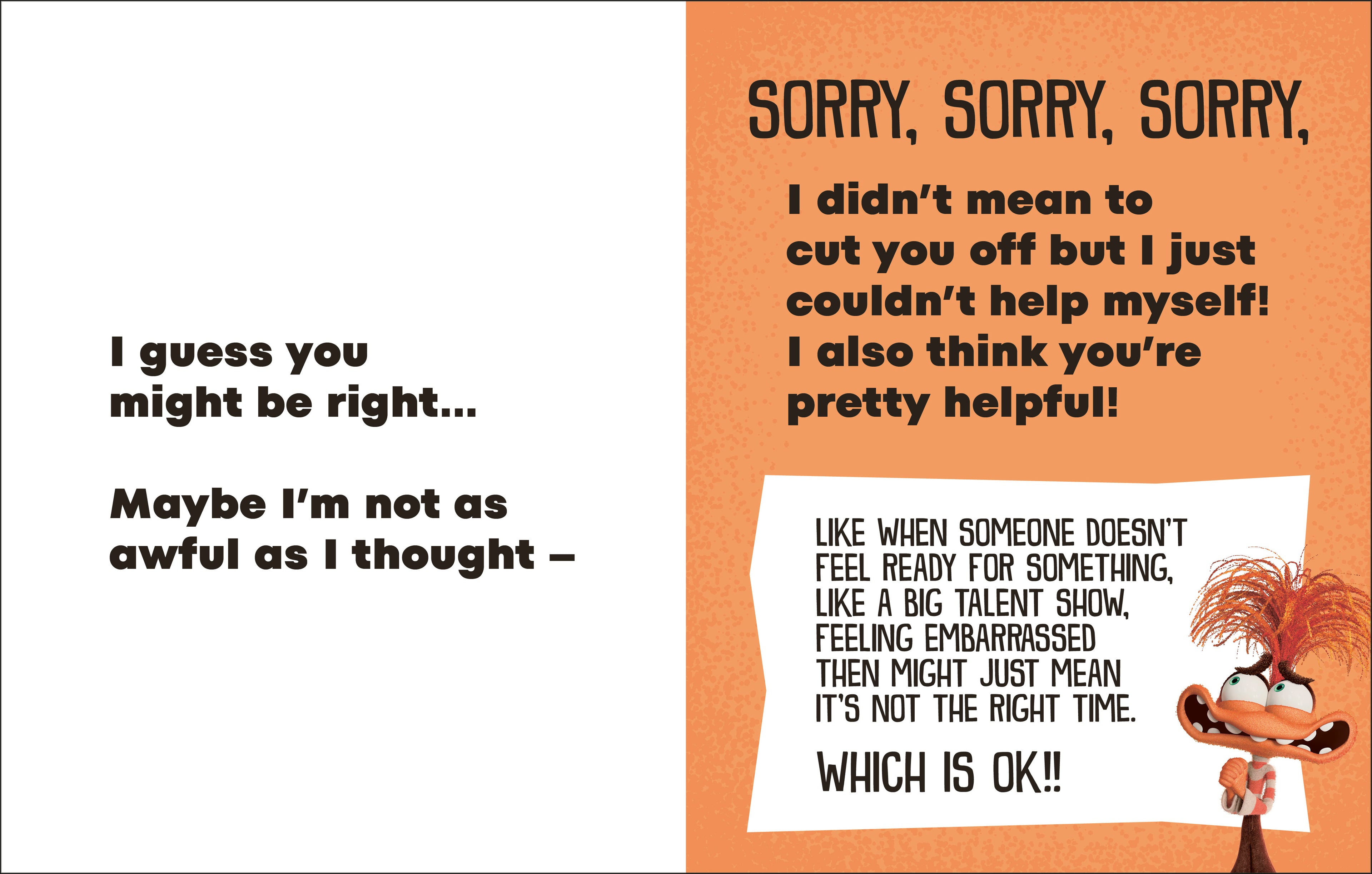 Disney Inside Out 2 Hello, I'm Embarrassment