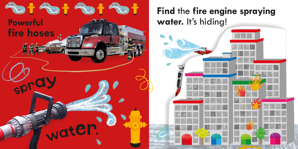 Noisy Fire Engine Peekaboo!