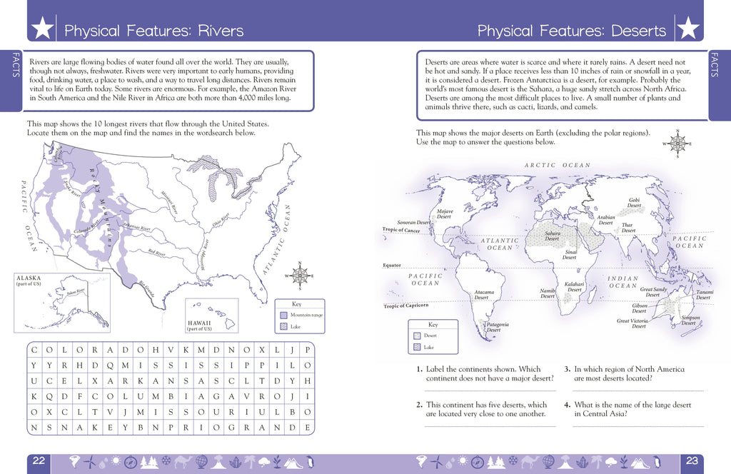 DK Workbooks: Geography, Sixth Grade