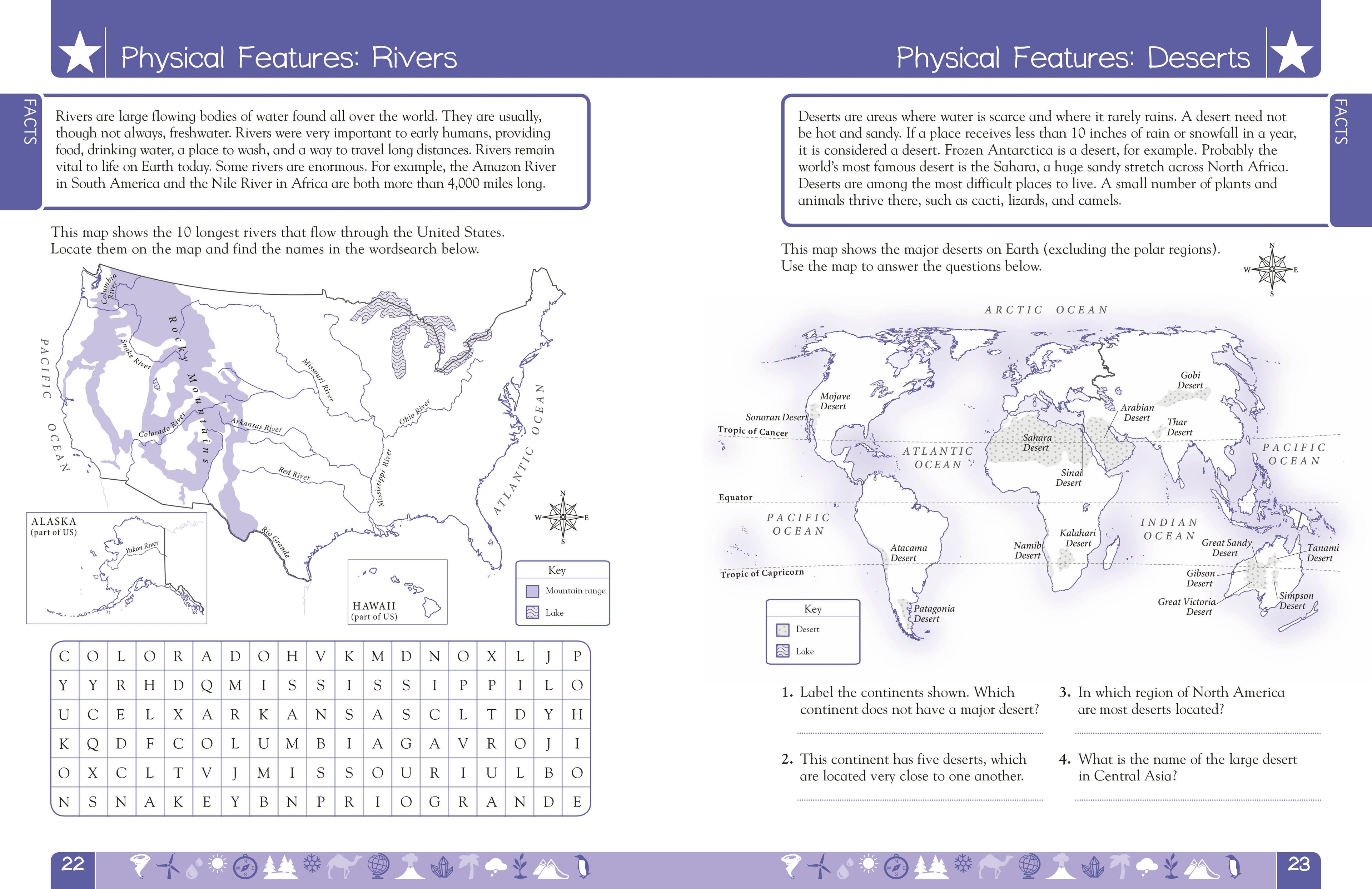 DK Workbooks: Geography, Sixth Grade