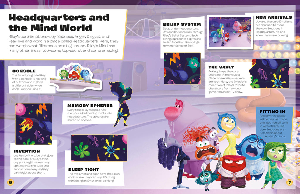 Disney Pixar Inside Out 2 Ultimate Sticker Book