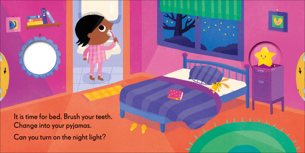 Spin and Spot: Moon and Stars