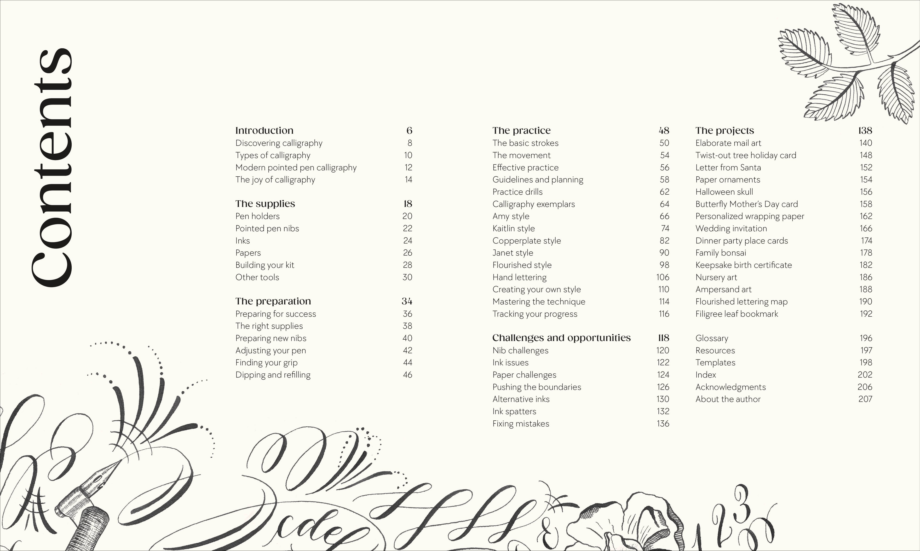 The Calligraphy Book-Spread, Image, (PRHC, Design, Do, Not, Use)-1