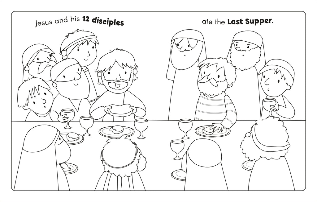 My Very First Bible Easter Colouring Book