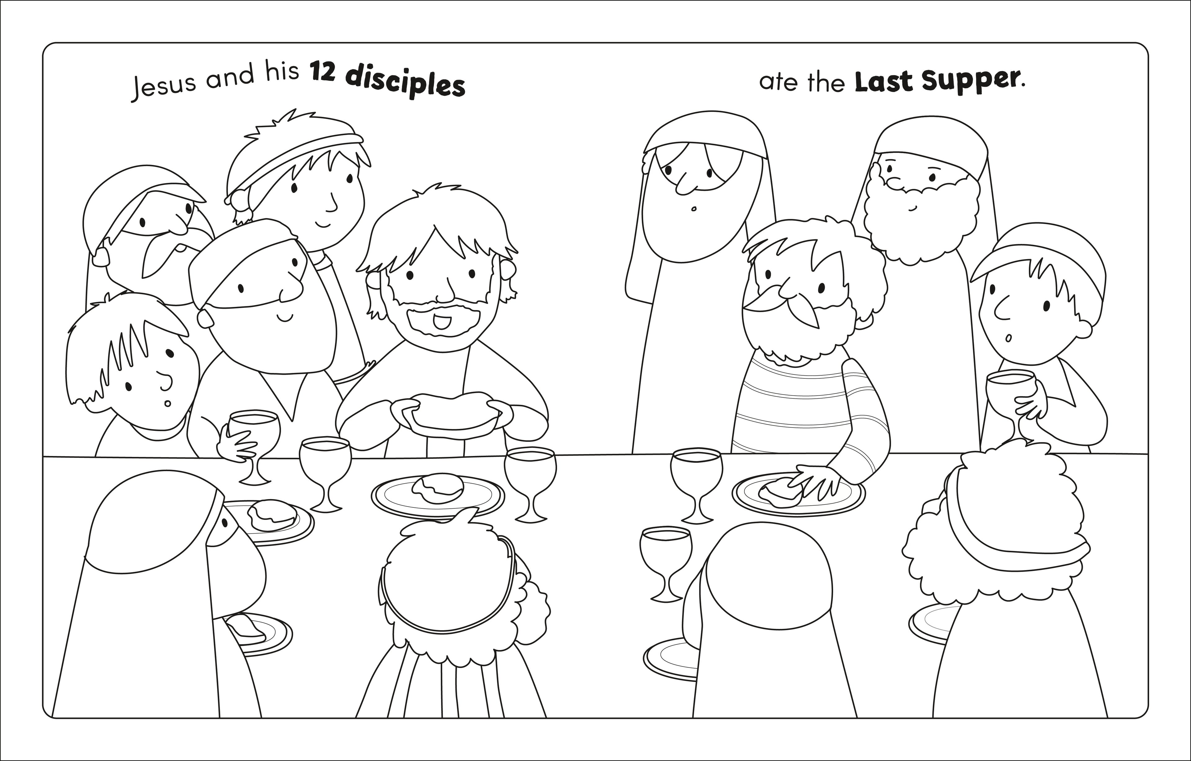 My Very First Bible Easter Colouring Book