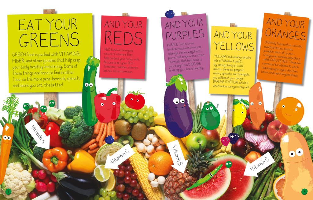 Eat Your Greens, Reds, Yellows, and Purples