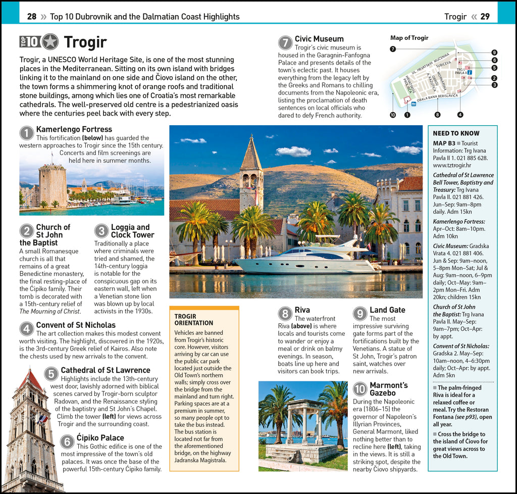 DK Top 10 Dubrovnik and the Dalmatian Coast