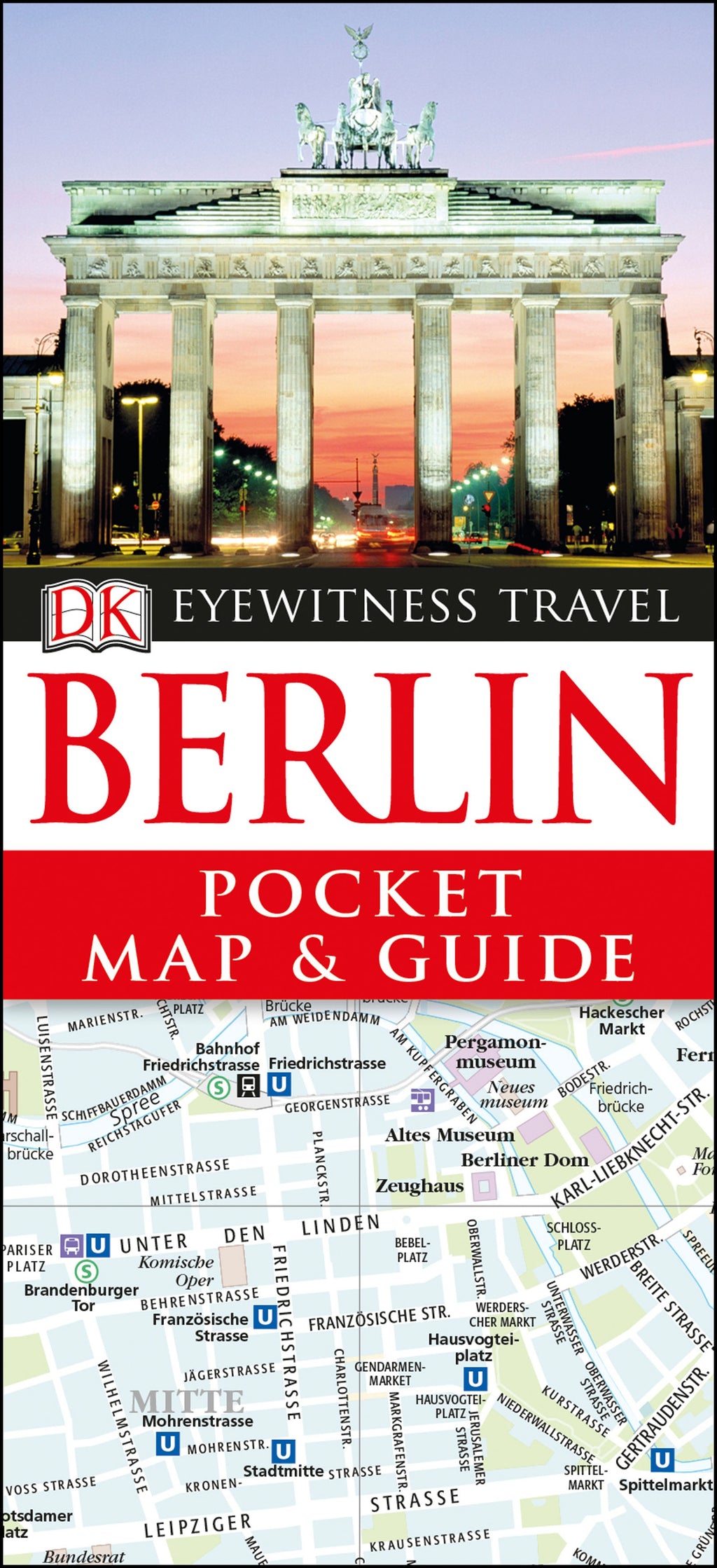 DK Berlin Pocket Map and Guide jacket