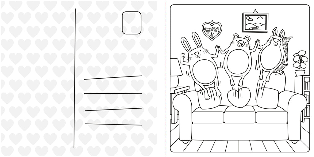 Super Cuties A Cosy Colouring Book about Love