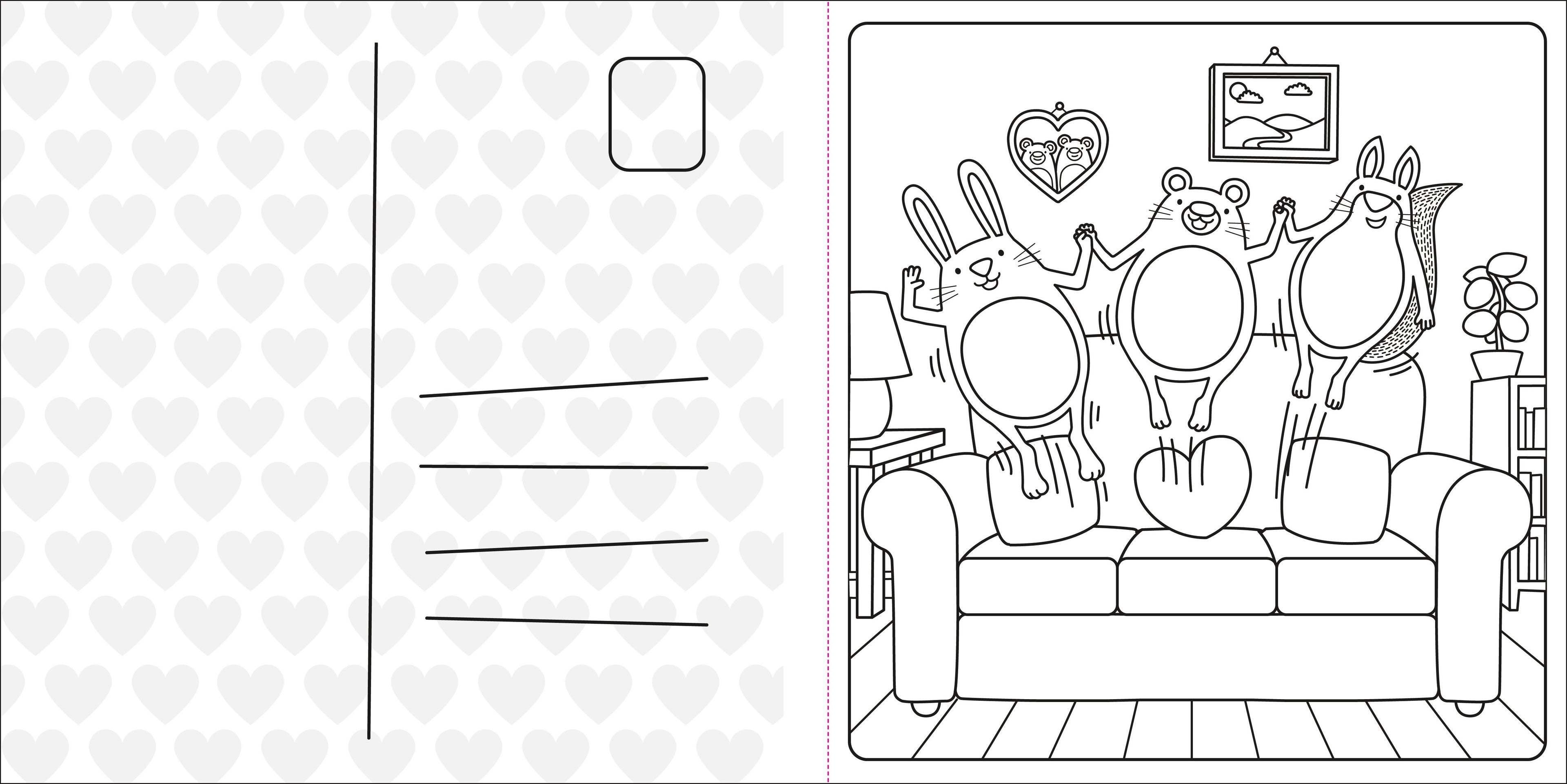 Super Cuties A Cosy Colouring Book about Love