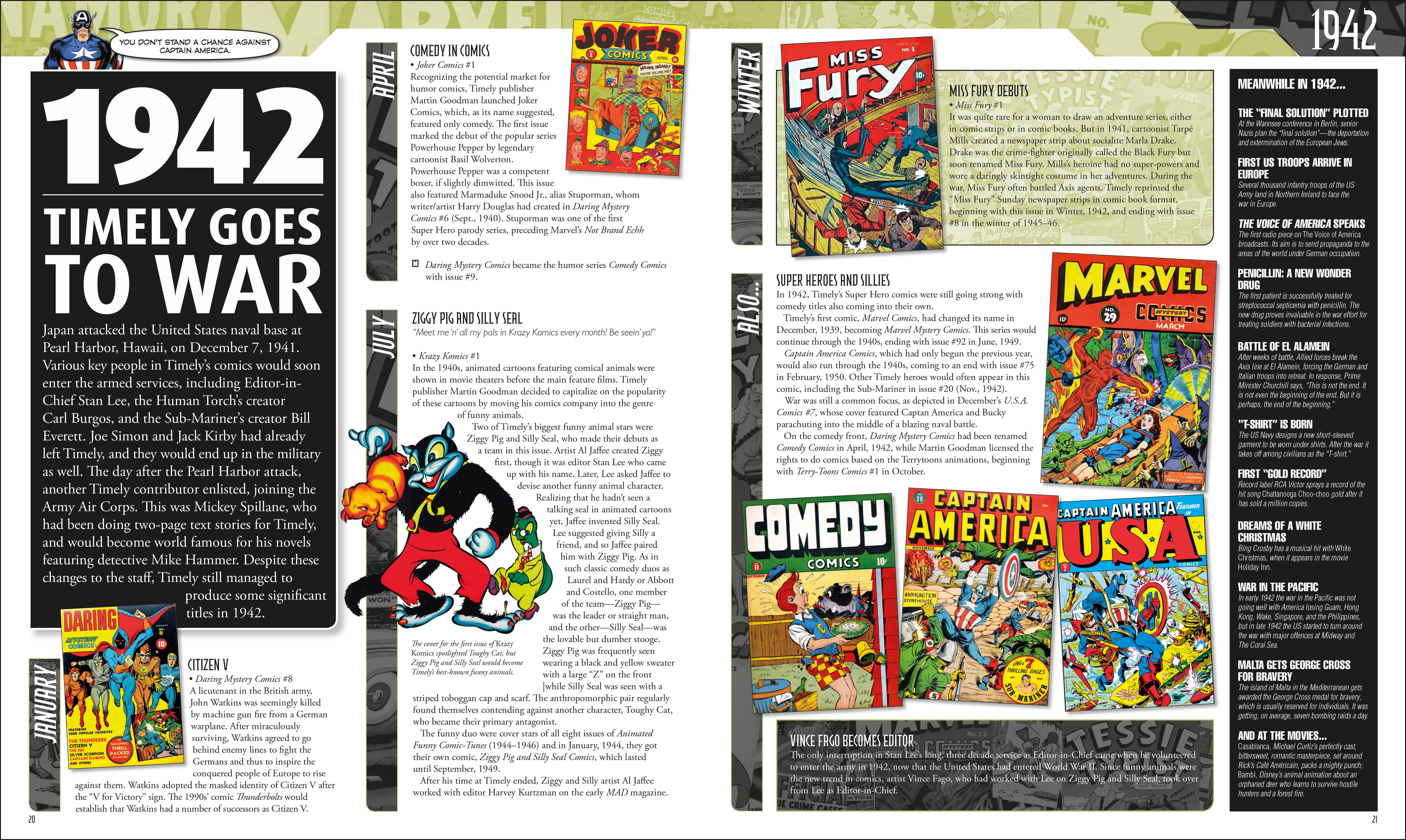 Marvel Year By Year A Visual History New Edition – DK