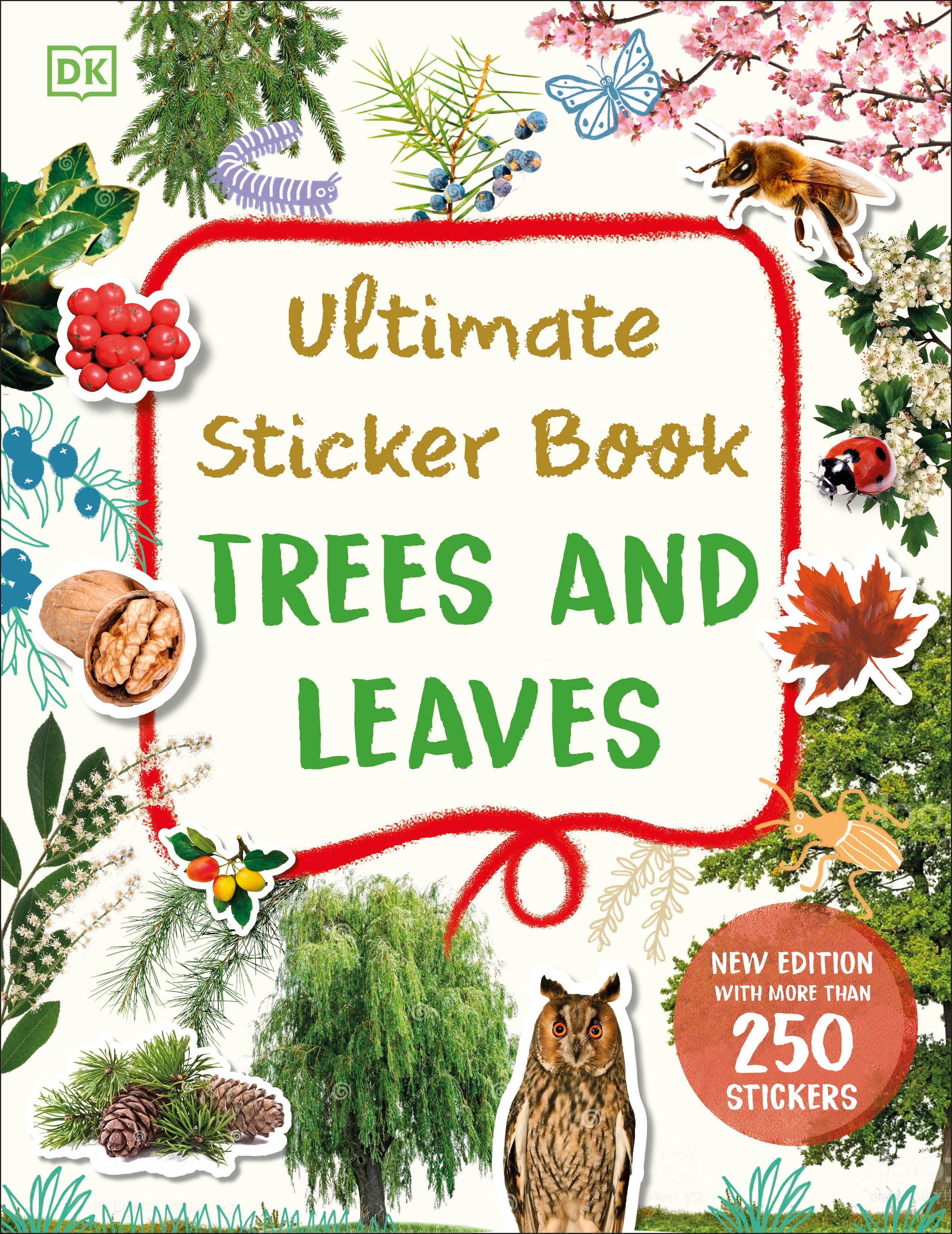 Ultimate Sticker Book Trees and Leaves jacket image