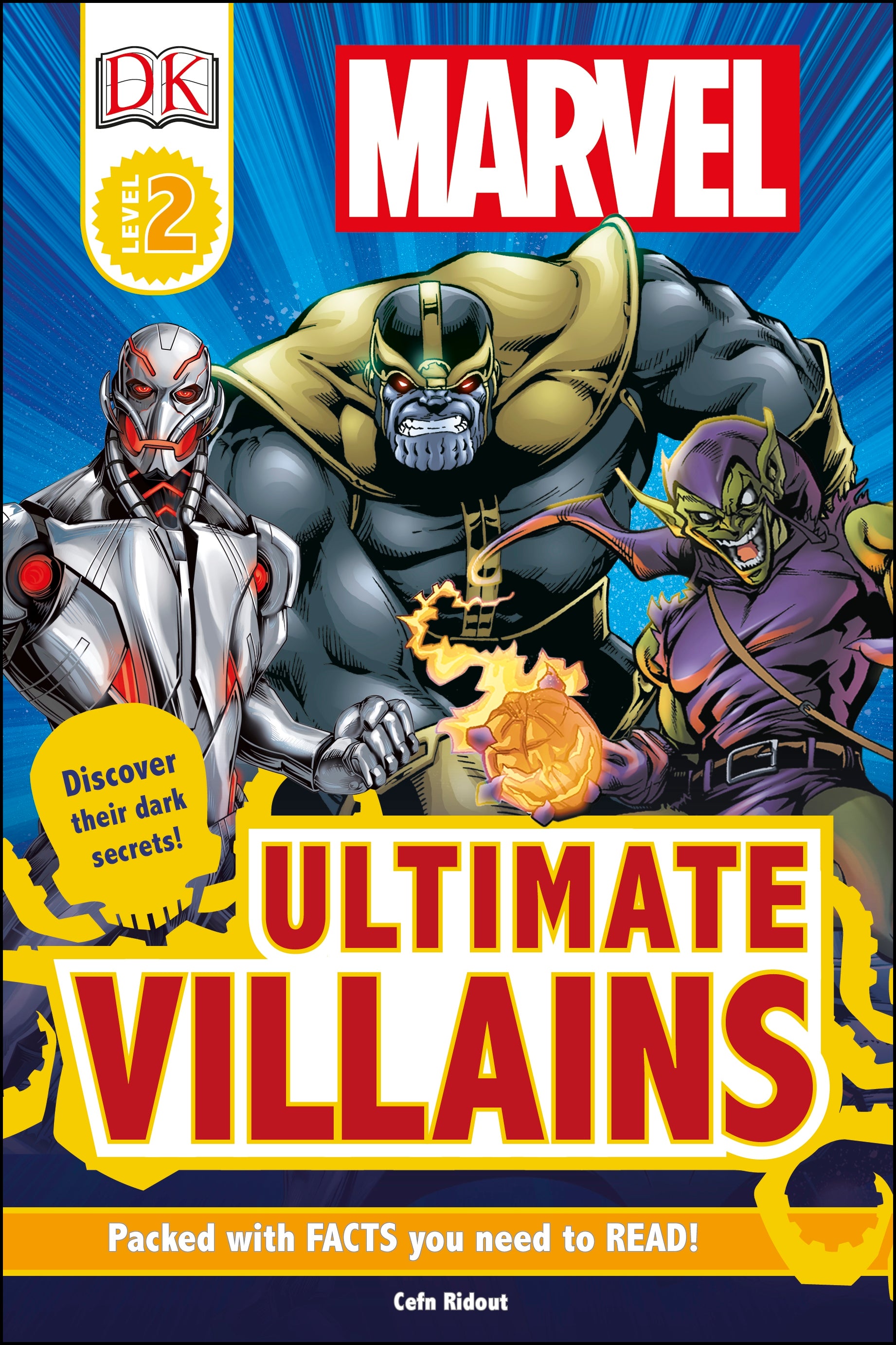DK Readers L2: Marvel's Ultimate Villains jacket