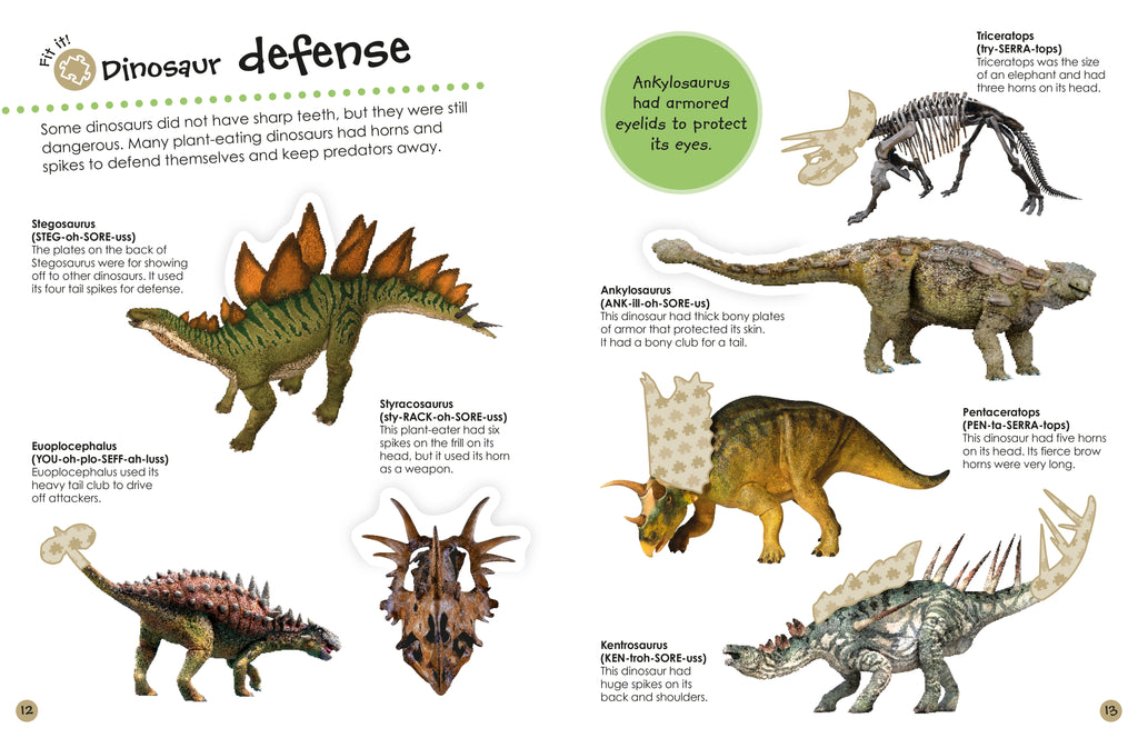Ultimate Sticker Book: Dinosaurs