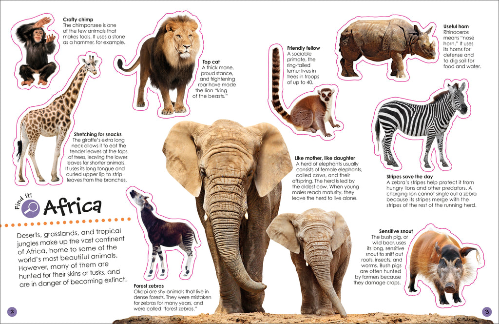 Ultimate Sticker Book Animals
