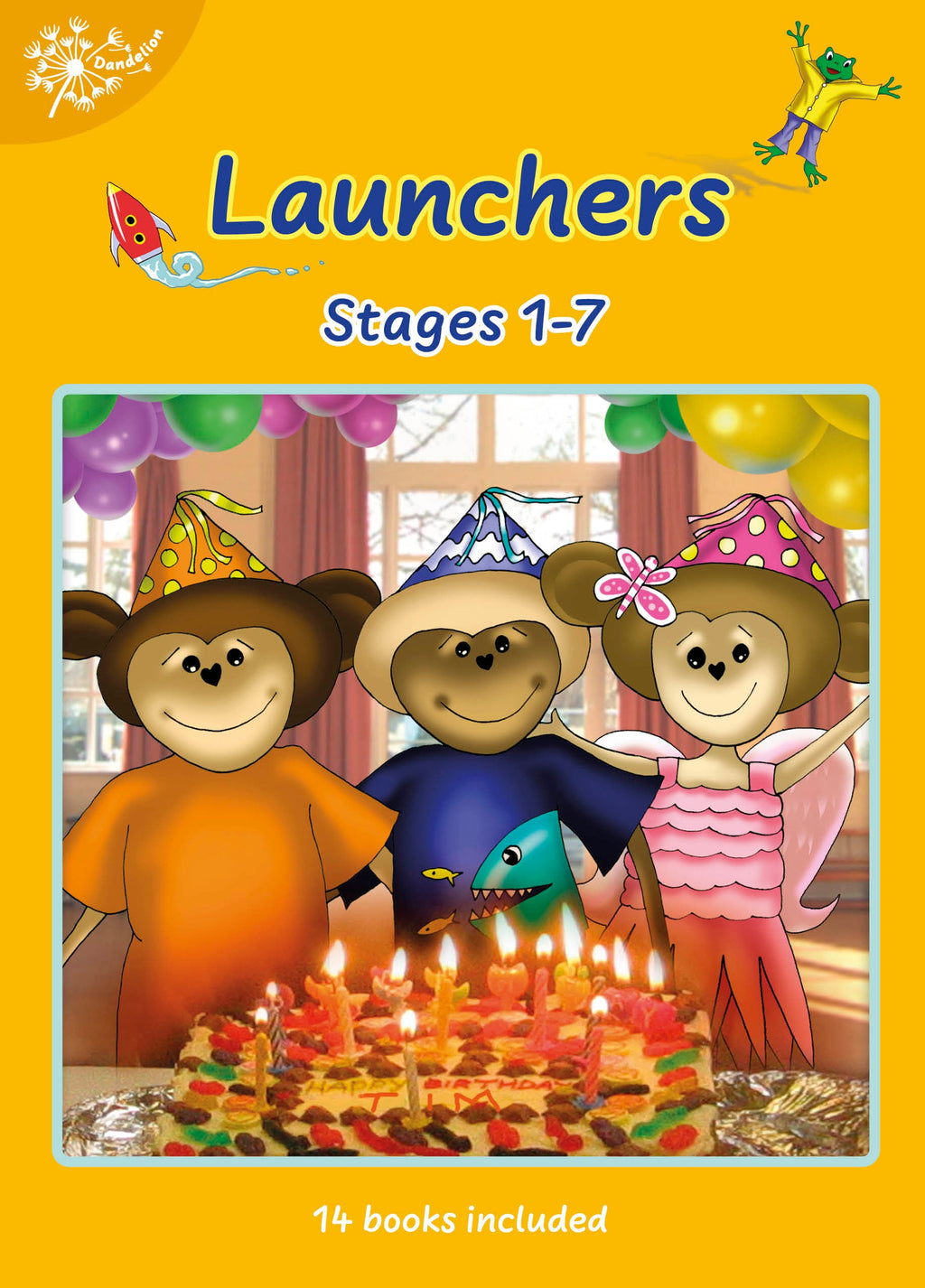 Phonic Books Dandelion Launchers Stages 1-7 Bindup (Sounds of the alphabet) jacket image