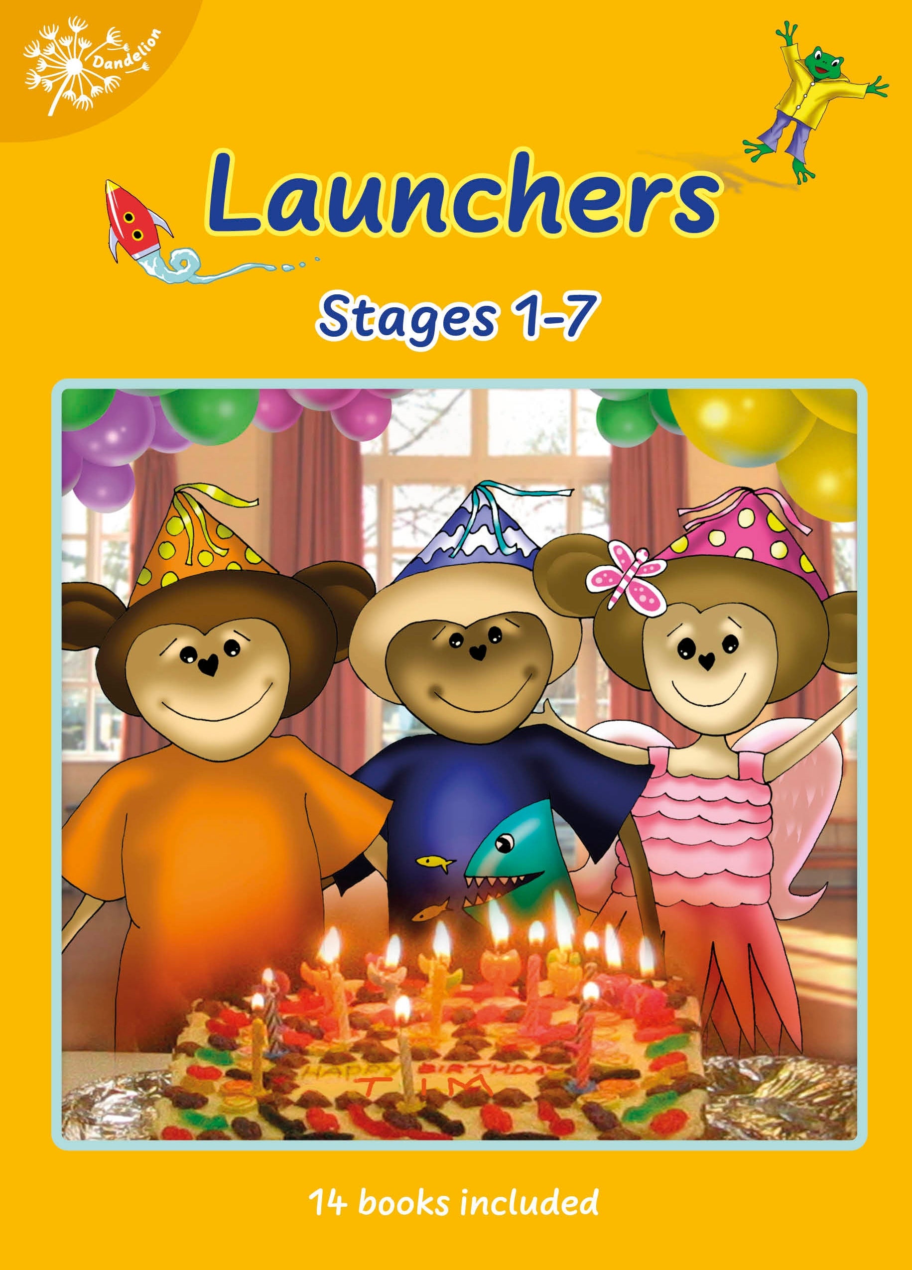 Phonic Books Dandelion Launchers Stages 1-7 Bindup (Sounds of the alphabet) jacket image