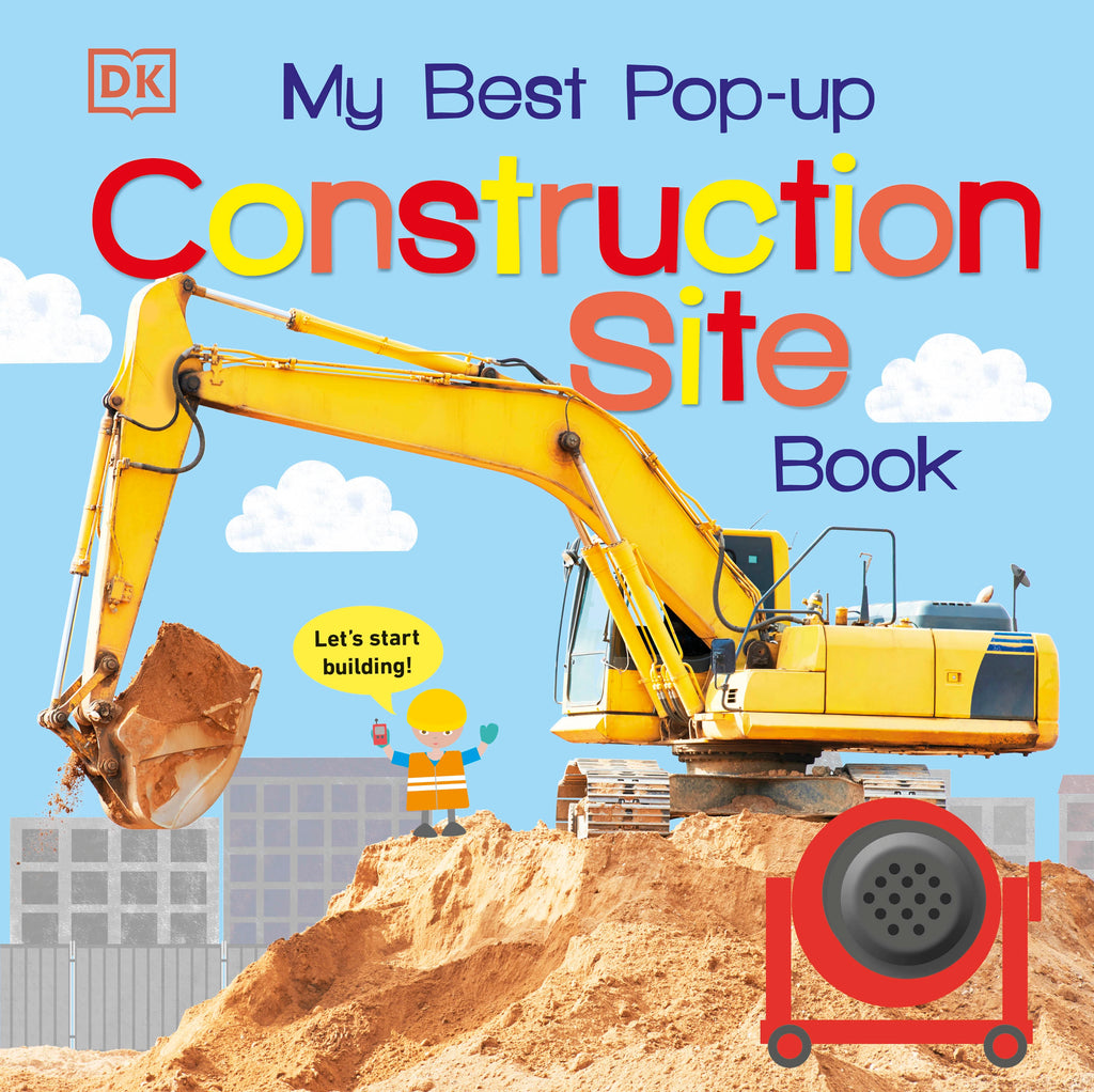 My Best Pop-up Construction Site Book jacket